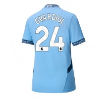 Manchester City Josko Gvardiol #24 Koszulka Podstawowa damskie 2024-25 Krótki Rękaw